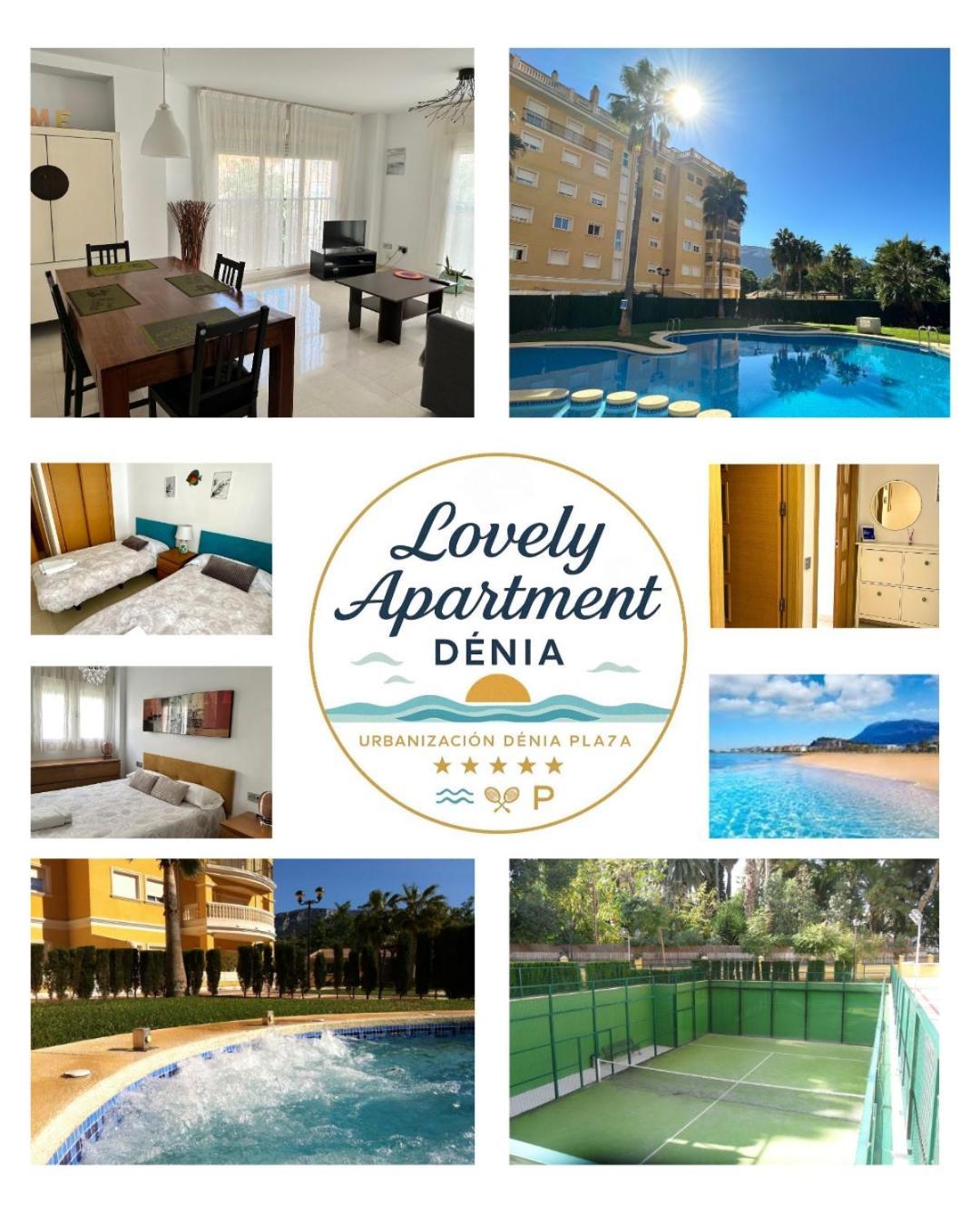 Lovely Apartment Denia, Piscina, Jacuzzi, Padel, Parking Exteriér fotografie