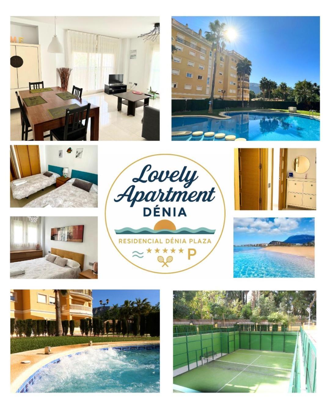 Lovely Apartment Denia, Piscina, Jacuzzi, Padel, Parking Exteriér fotografie